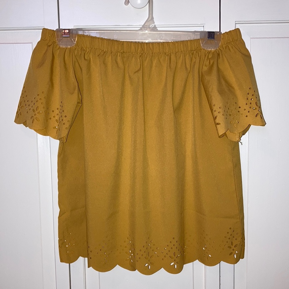 Off the shoulder shirt